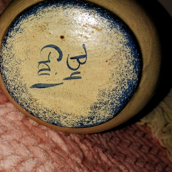 Rustic Heart Design Ceramic Pitcher - Picture 3 of 4